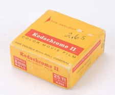 KODAK 8MM KODACHROME II DAYLIGHT DOUBLE ROLL, 25 FEET, OCTOBER 1968/187417