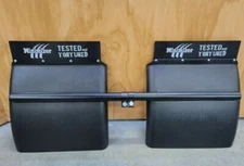 MINIMIZER POLY BLACK QUARTER FENDER SET FOR STANDARD SIZED DUAL WHEEL MIN1400