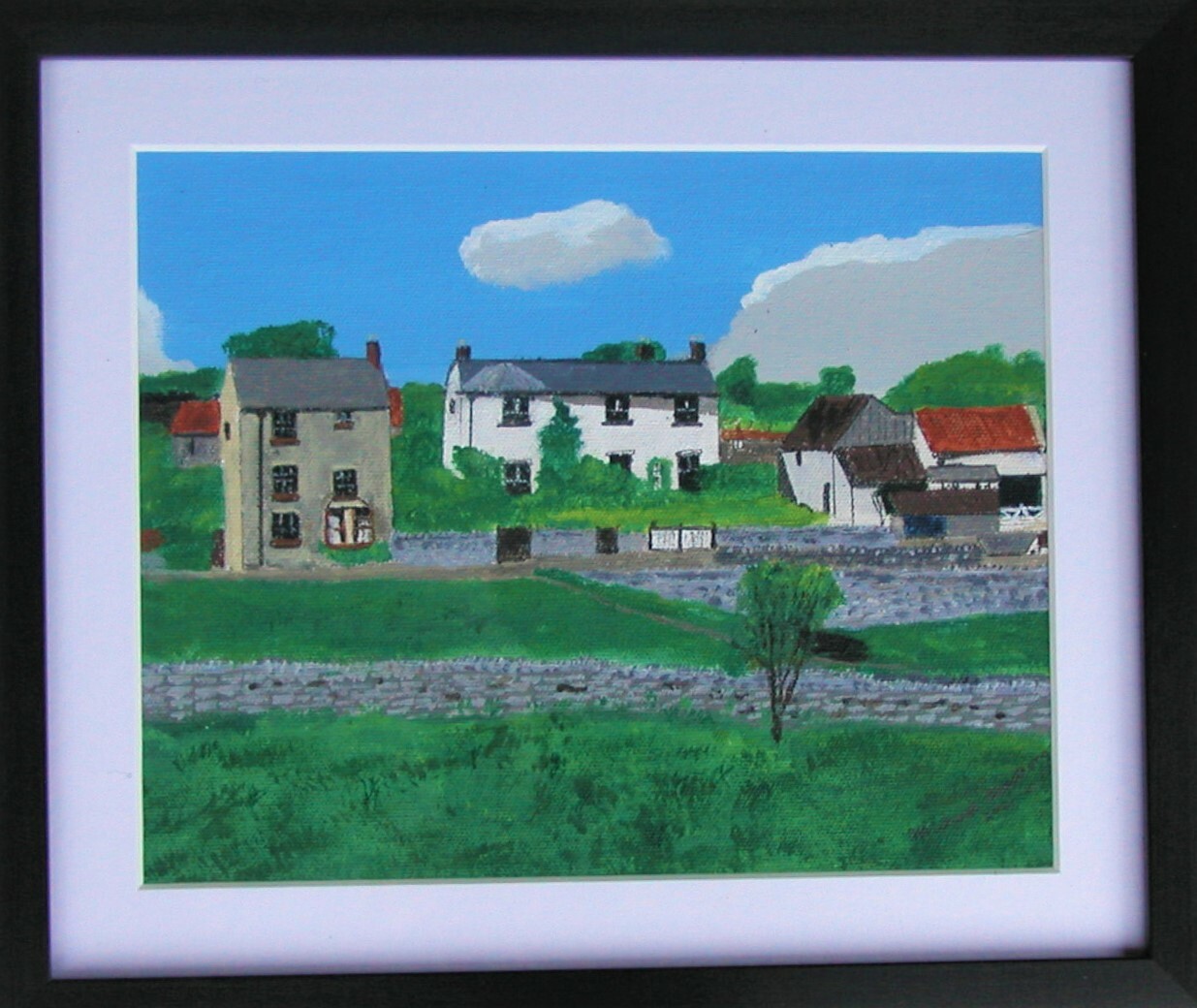 Skegby, Nottinghamshire. Quaker House and adjoining farm, late 1800s