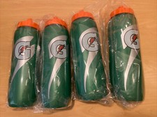 4 NEW Gatorade Contour Squeeze Bottle 32 Oz Green Sealed Free Shipping