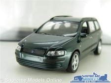 FIAT STILO MODEL CAR ESTATE GREEN 1:43 SCALE NOREV + CASE STATION WAGON K8