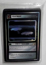 Star Trek CCG 1E Sealed 18 card Enterpise Collection Complete Foil Set