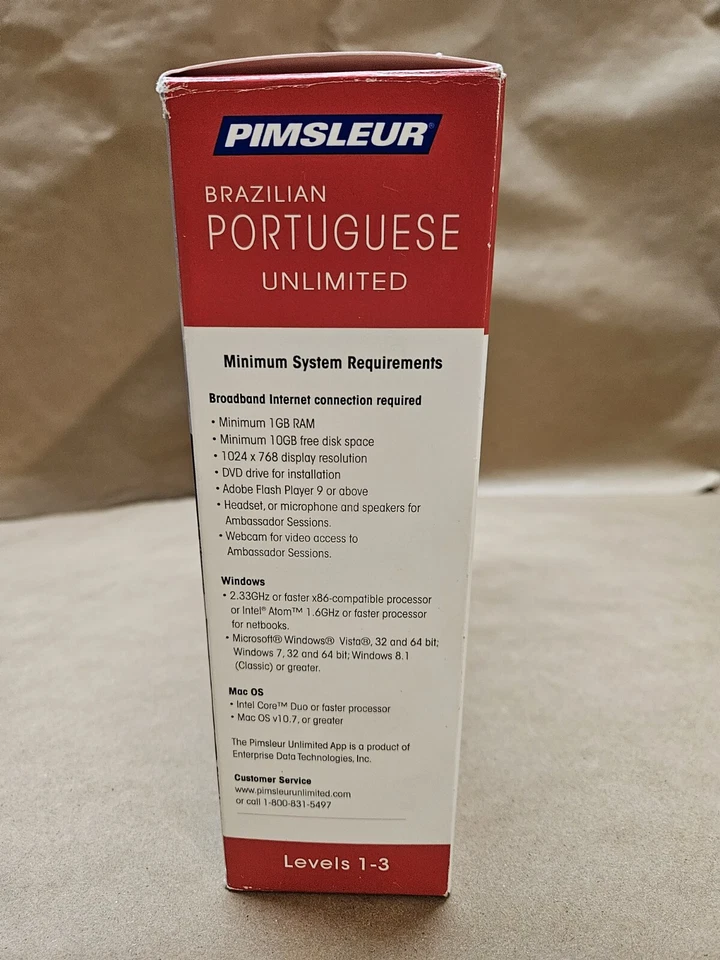 Pimsleur Brazilian Portuguese Unlimited Levels 1-3 PC Used - Image 4 of 4