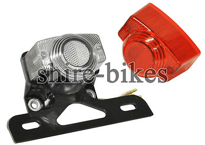 12V Rear Light & Number Plate Holder for Z50J Monkey Bike & Jingcheng Clones