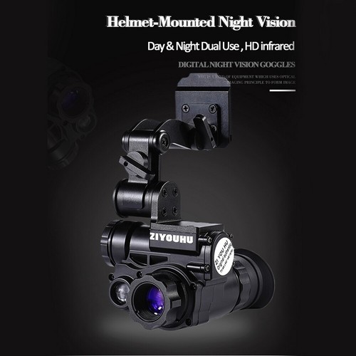 Waterproof Helmet Infrared Night Vision Scope Sight Monocular Hunting Telescope - Picture 3 of 12