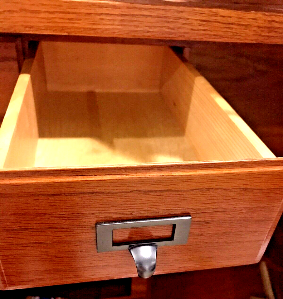 Oak Roll Top Desk w/Cut Out for Computer WiresRm for File