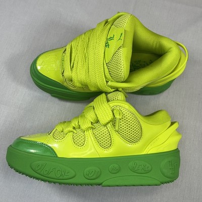 PUMA x Lamelo Ball LaFrance Assist Lime Green Goblin Sneakers Kids Shoe US Sz 6