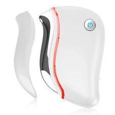 Aikertec Heat Electric Gua Sha Tool, 4-in-1 Multi-Function Face Massager, Fac...