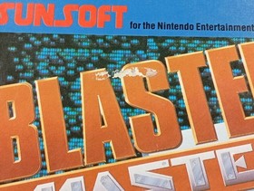 BLASTER MASTER NINTENDO NES PAL-B FRA (COMPLETE - BOX DAMAGED)