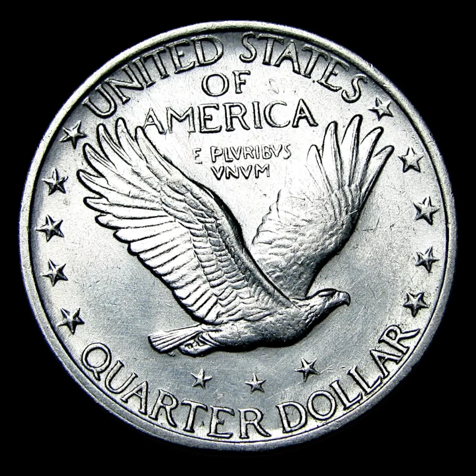 Cuarto de libertad de pie 1923-P Foto 2 de 2