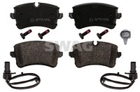 Hinterachse Swag 30 11 6016 Bremsbelagsatz, Scheibenbremse FüR Audi,Audi (Faw),P