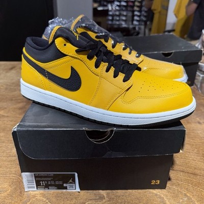 Size 11.5 - Air Jordan 1 Low University Gold Black