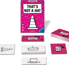 That'S Not a Hat - Fun Bluffing  Memory Party Game for All Ages Components