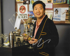 * KEN JEONG * signed 8x10 photo * COMMUNITY * COA *