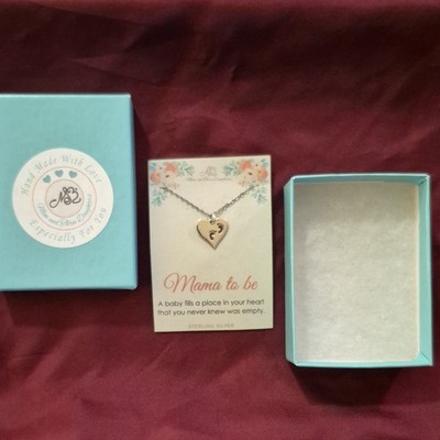 Mom and Three Daughters Sterling Silver 925 Heart Pendant Cable Chain Necklace