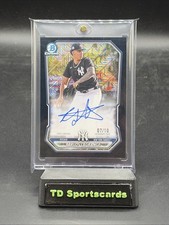 2026 Bowman Chrome Carlos Lagrange Black Mojo Refractor /10 BMA-CL NY Yankees