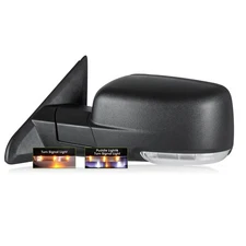 Driver Side Tow Mirror for 2009-2024 Ram 1500 2500 3500 Power Heated Signal