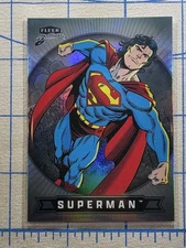 Fleer Brilliants - Superman (Clark Kent) #70 Regular Base - DC Comics Card