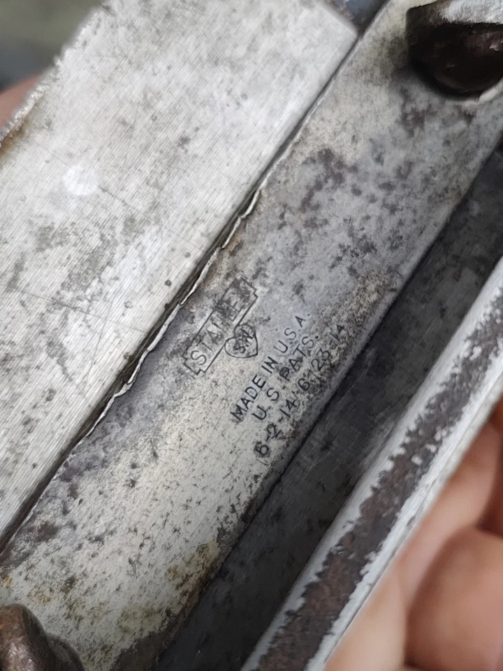 Vintage Stanley Sweetheart No 80 Cabinet Scraper Made in USA - Image 2 of 4