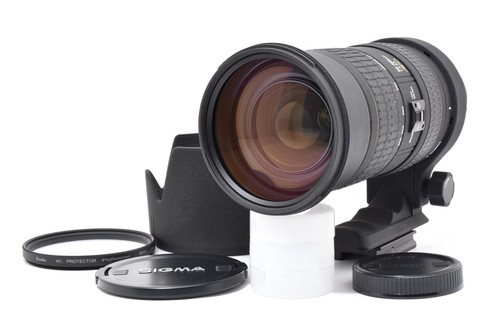 [Almost Unused w/Hood] Sigma EF 50-500mm f/4-6.3 EX APO HSM Lens for Canon JAPAN