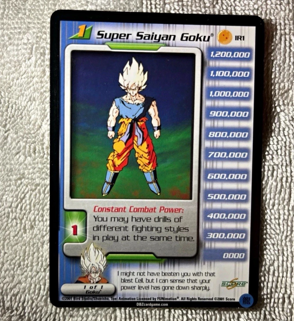 Dragon Ball Z TCG Score Entertainment Near Mint or Better