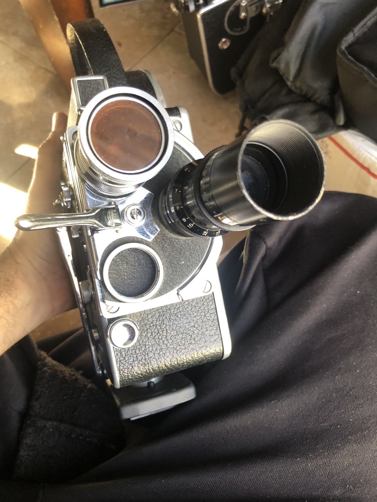 Bolex H16 Non Reflex Camera With Lenses