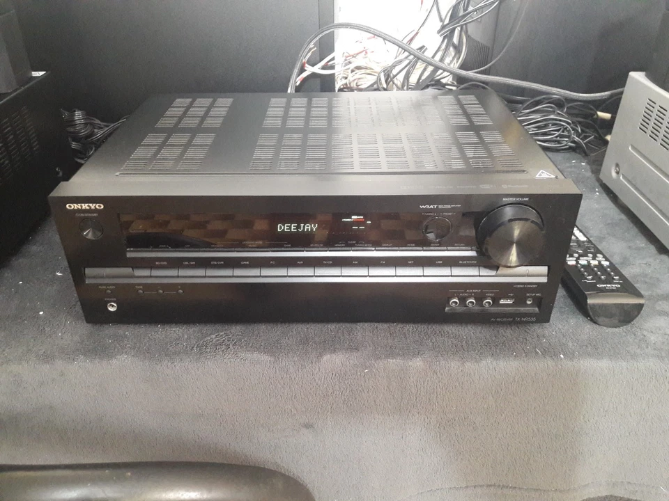 SINTOAMPLIFICATORE ONKYO TX-NR535 AV RECEIVER 5.2 USB HDMI 4K 3D WiFi Bluetooth - Immagine 2 di 4