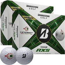 New Bridgestone Tour B RXS Mindset Golf Balls 24-Ball White