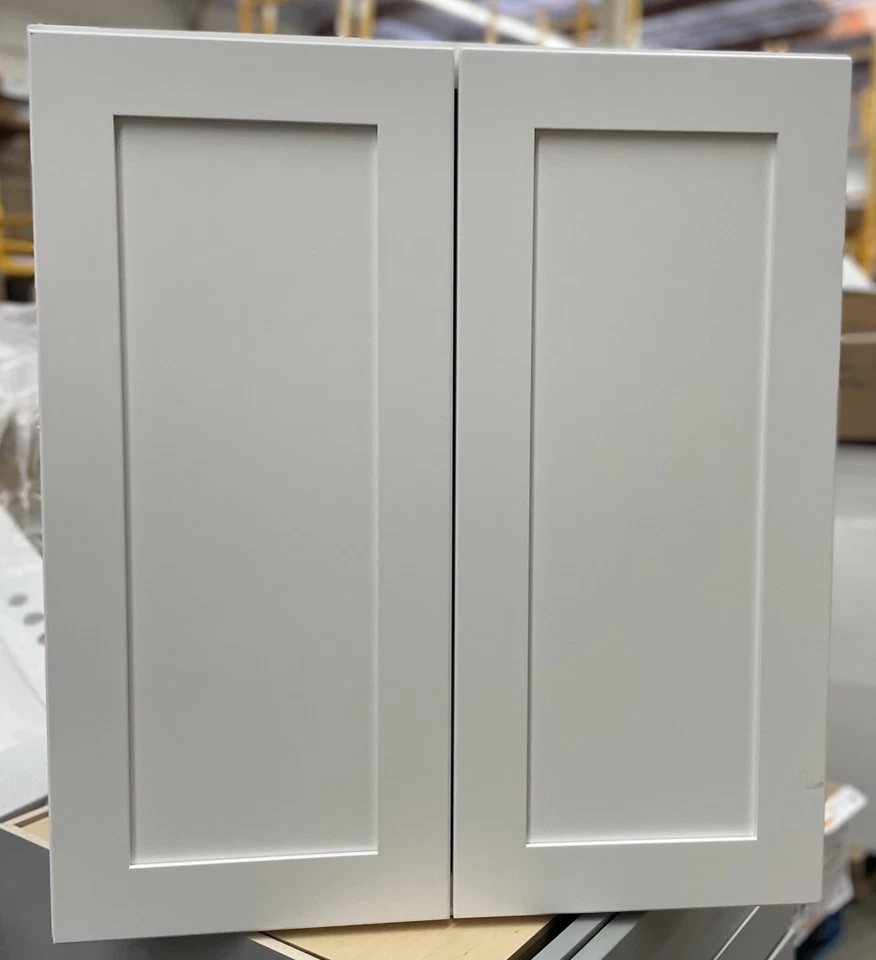 Hampton Bay Avondale Plywood Shaker Wall Kitchen Cabinet In White Assembled - Image 3 of 4