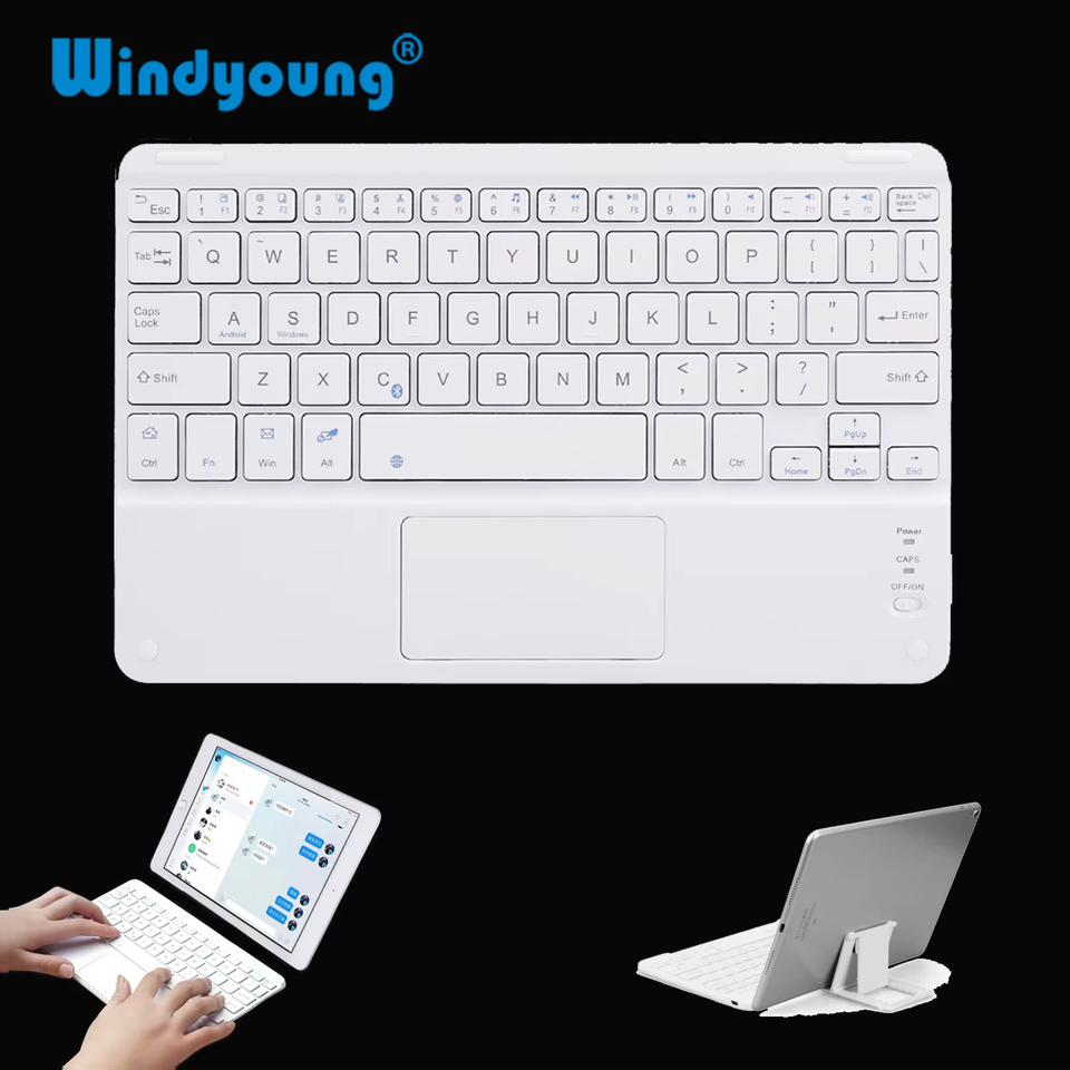 GAOJIE Tastiera Bluetooth Wireless Compatibile con iOS/Android/Windows