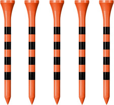 Wooden Golf Tees 3-1/4", 2-3/4", 2-1/8", 1-1/2" Available, 100 Count Natural Co