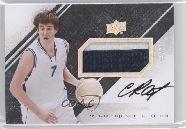 2013-14 Exquisite Collection Silver Spectrum /25 Sergey Karasev #69 Rookie RC
