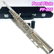 Pearl PF-505 nickel silver Flute Student Model with Case