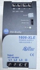 Allen-Bradley 1606-XLE240E-3 Power Supply 3 Phase 380 480VAC In 24VDC 10A 240W