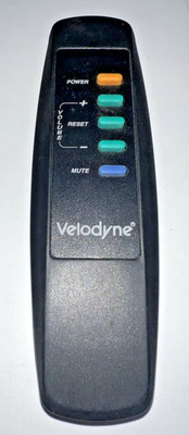 VELODYNE Remote Control For FSR-18 Or FSR-15 Subwoofer OEM Working