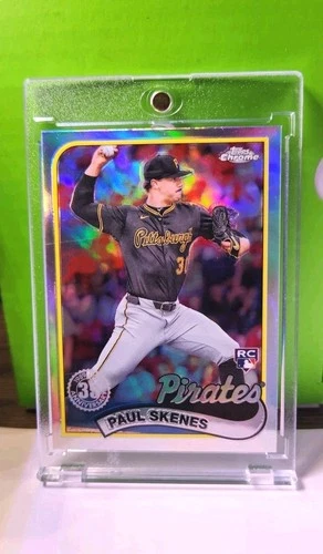 Topps 2024 Chrome Update Paul Skenes Rookie  #89CU-1 beautiful card!