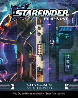 STARFINDER FLIP-MAT CITYSCAPE MULTI-PACK