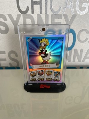 Topps Duck Stars Oma Duck 172 Rainbow Foil