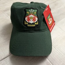 Wrexham AFC  "1934" Officially Licensed Patch Crest Logo Hat Baseball Cap Green