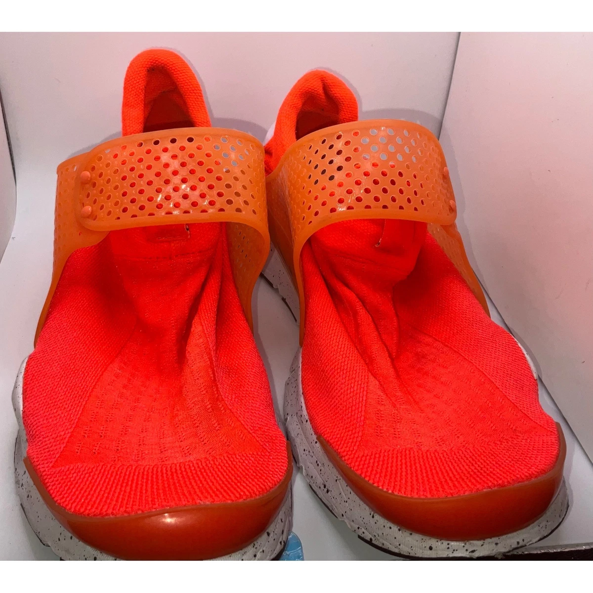 Nike Sock Dart SE Shoes Mens Sz 14 Total Crimson Orange Sneakers 833124-800 Nike Sock Dart SE Total Crimson size 13. Orange White  main image 2