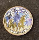 Colorized Kennedy JKF Half Dollar World War I Battle Of Liege Free Shipping