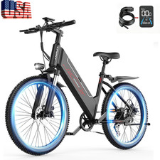 1500W 48V Electric Bike for Adults 25MPH 10.4AH 7 Speed 65 Miles Mountain Ebike