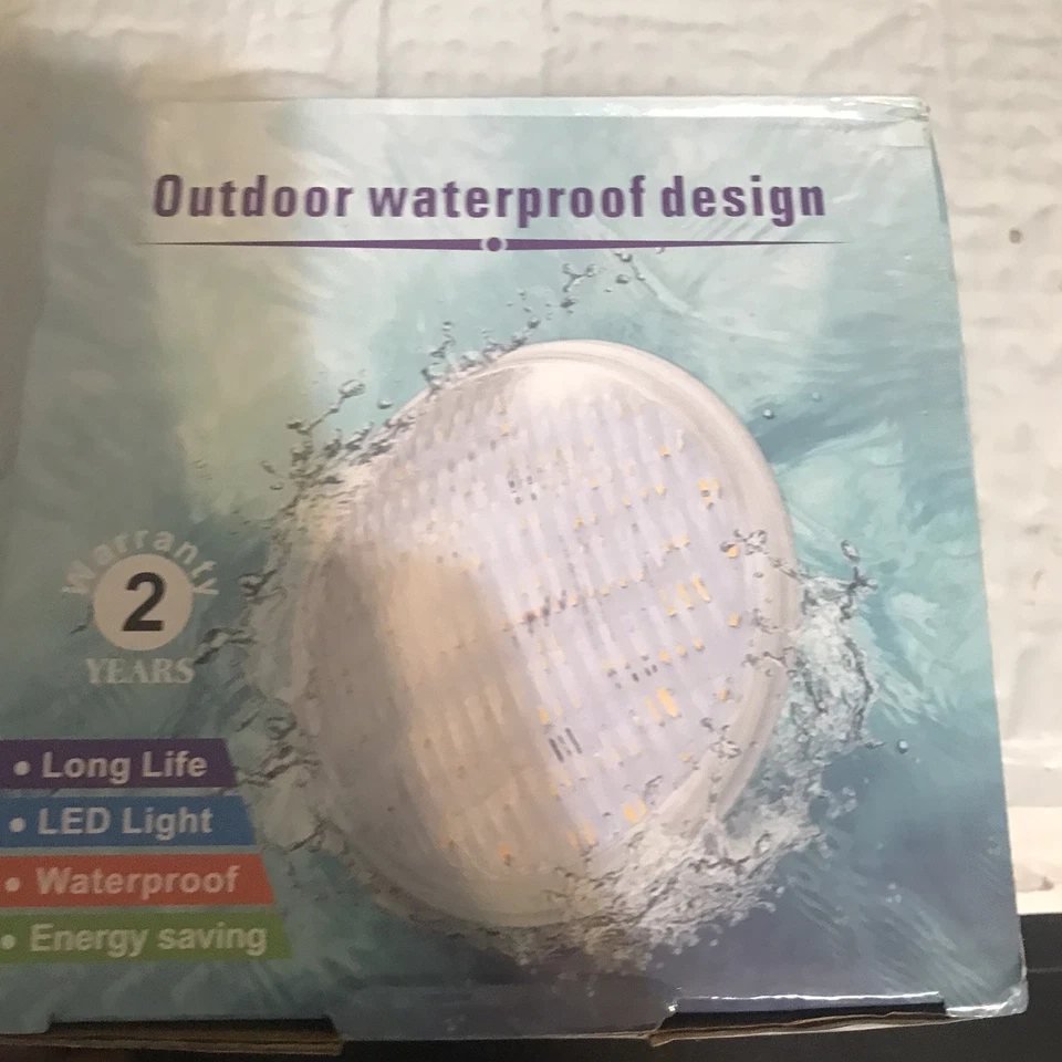 Par36 led outdoor waterproof landscape bulb 3000K ac/dc12v-36v 900 lumin 4 PACK - Image 2 of 4