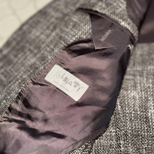 SuitSupply Blazer Herren 46 Braun Grau Tweed Slim Fit Italienischer Stoff Sport Mantel - Bild 7 von 14