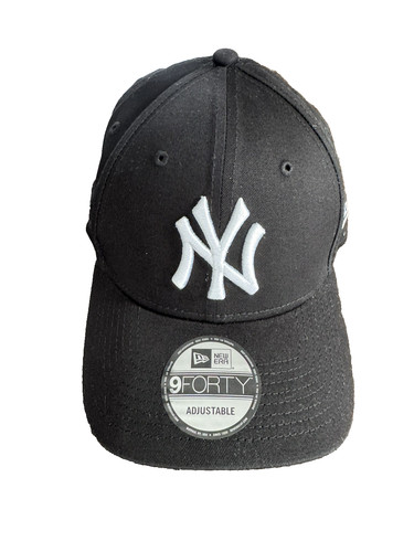 New Era 9FORTY Adjustable Cap New York Yankees Black MLB Baseball Hat