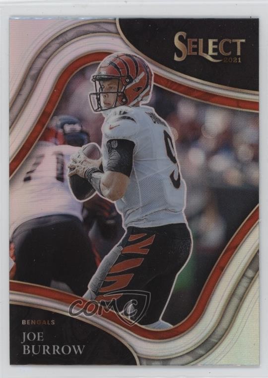 2021 Panini Select Field Level Silver Prizm Joe Burrow #309 04u9