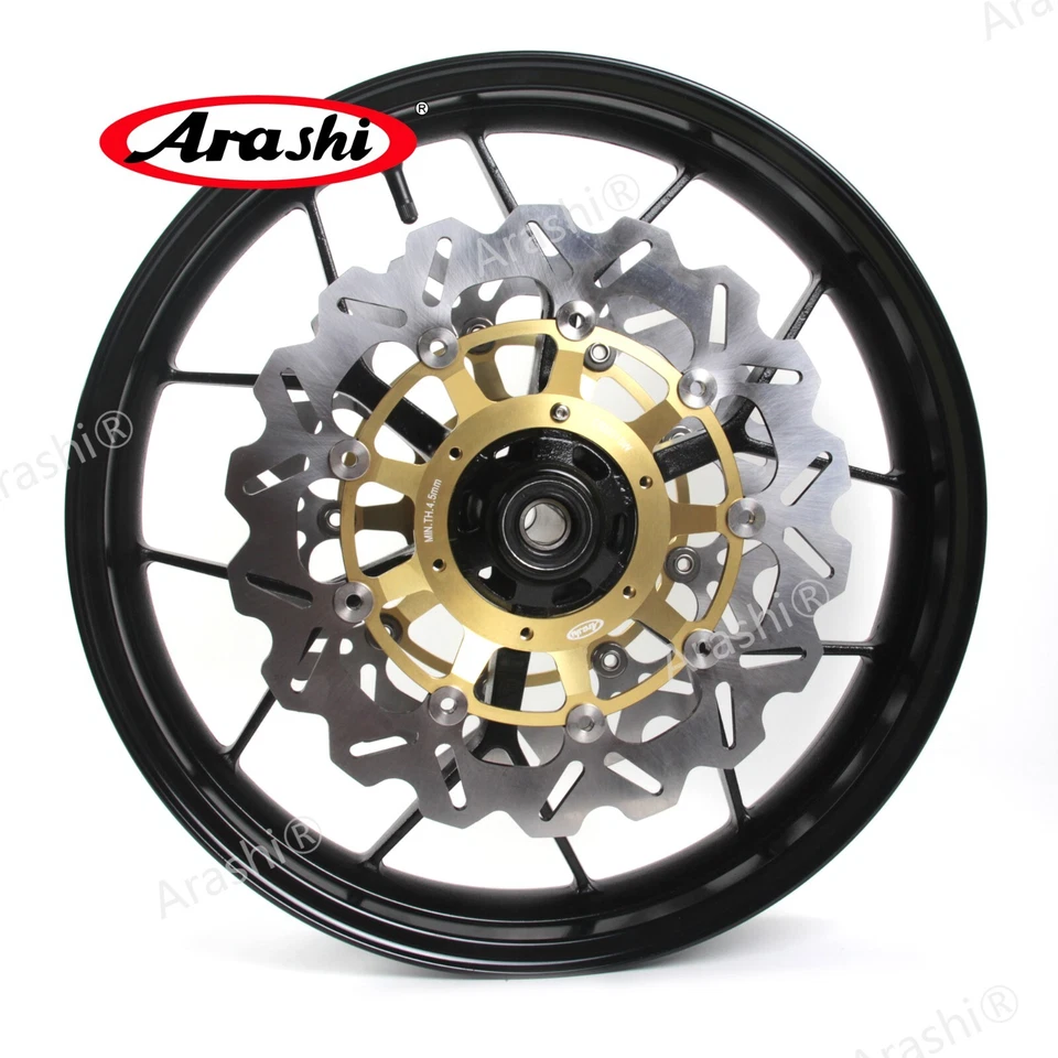 Llanta delantera trasera y rotor de freno para Honda CBR600RR 2007-2017 CBR 600 RR Foto 3 de 4