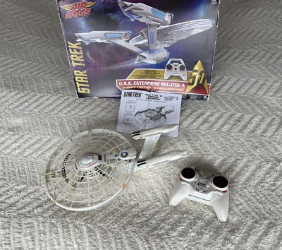 Air Hogs Star Trek USS Enterprise NCC-1701-A Remote Drone with