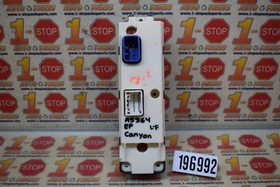 Interruptor de ventana de puerta eléctrica GMC Canyon Driver Master 2004-2012 OEM Foto 3 de 4