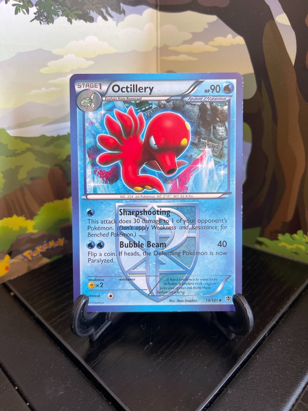 Octillery 19/101 - Plasma Blast - Uncommon - Pokemon Card TCG - LP